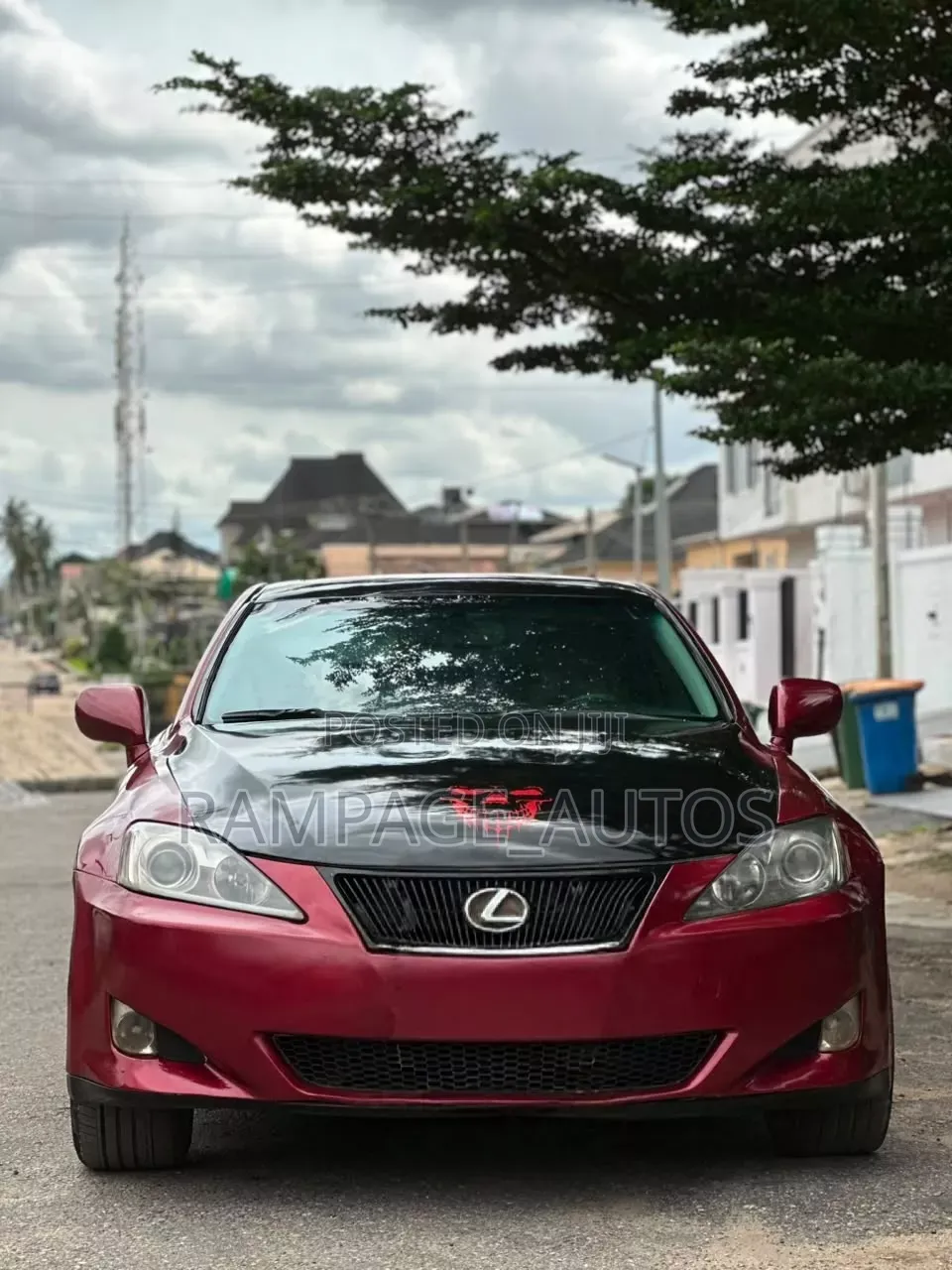 Lexus IS 2008 Red