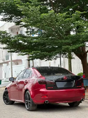Lexus IS 2008 Red