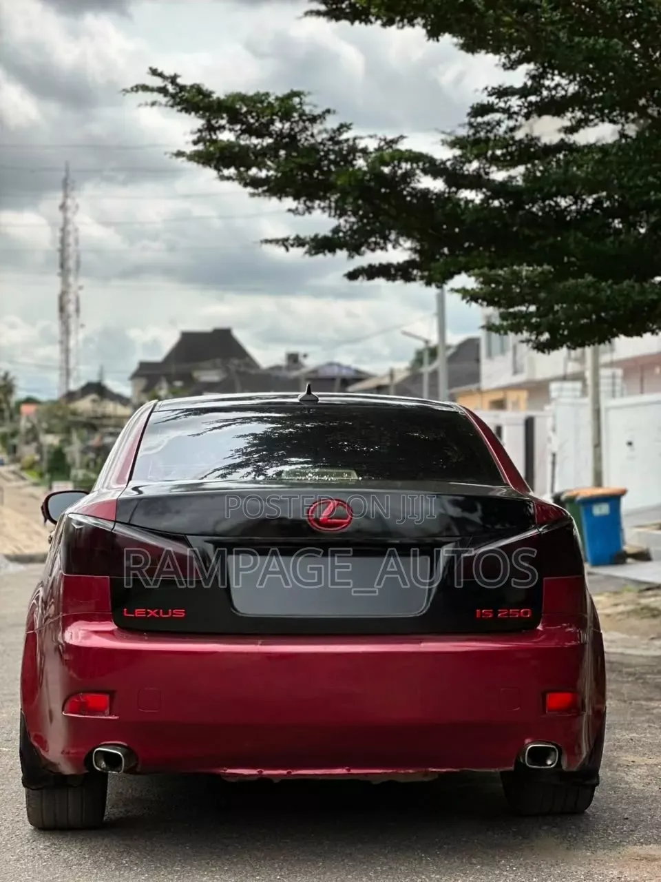Lexus IS 2008 Red