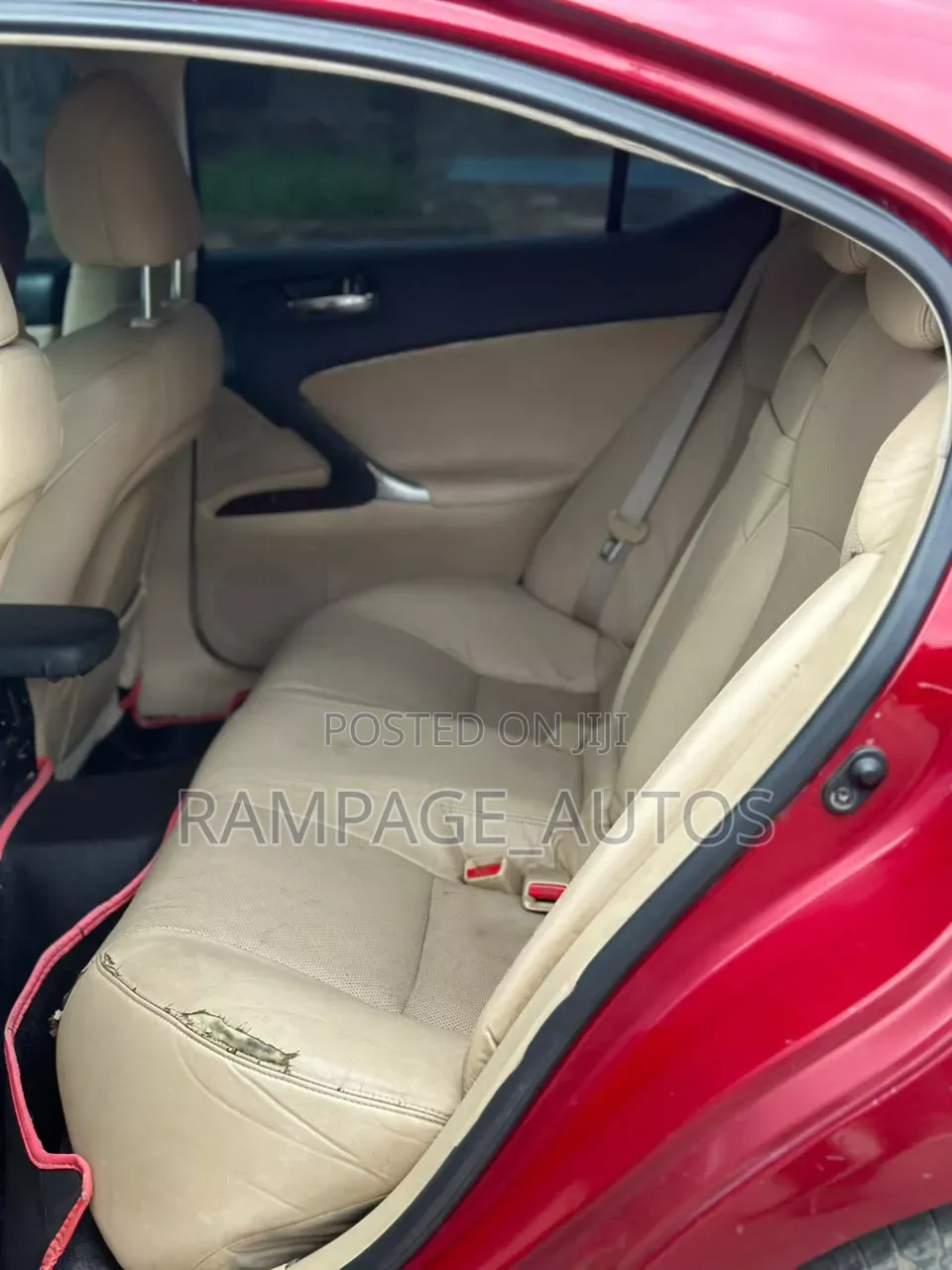 Lexus IS 2008 Red