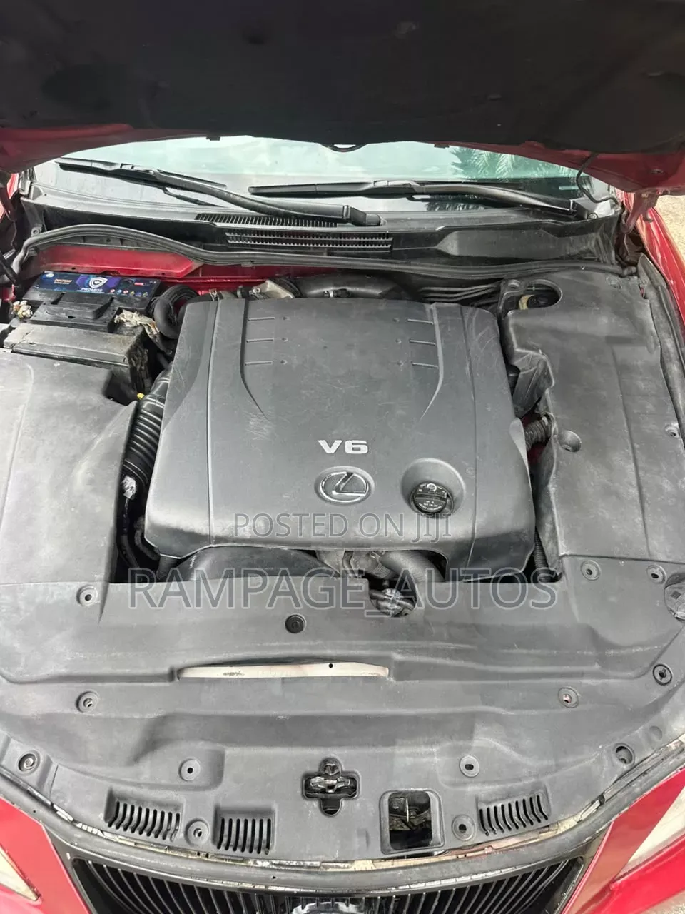 Lexus IS 2008 Red