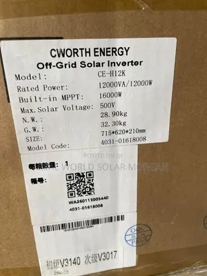12kva Cworth Hybrid Solar Inverter — Heavy-Duty Beast
