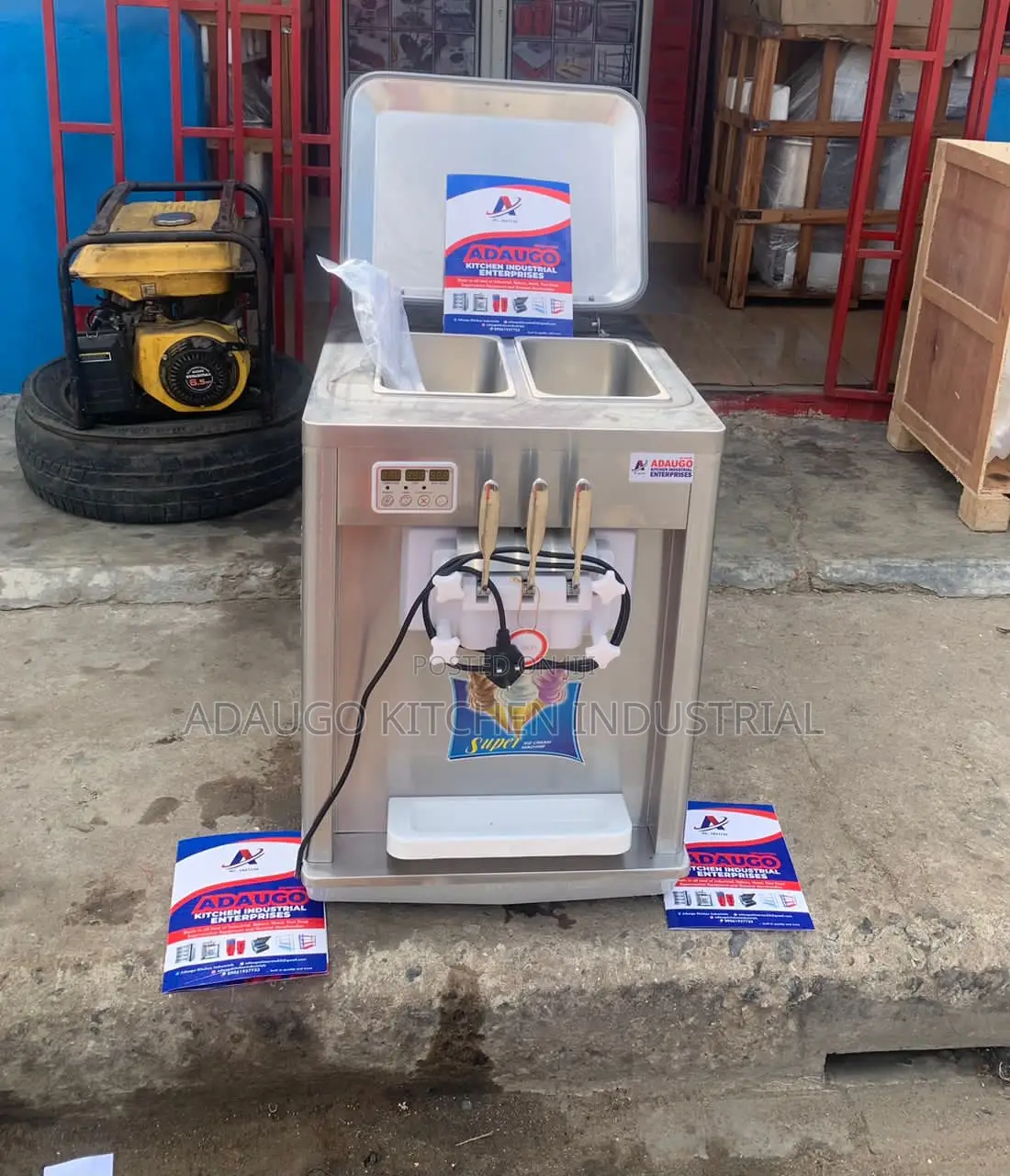 Table Top Ice Cream Machine