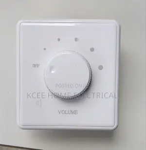 50w Wall-Mount Speaker Volume Control Switch – Pa Audio System Control