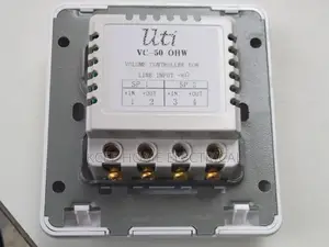 50w Wall-Mount Speaker Volume Control Switch – Pa Audio System Control