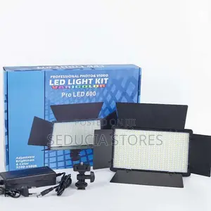 Professional Photo And Video Pro Led 600 Light With Stand