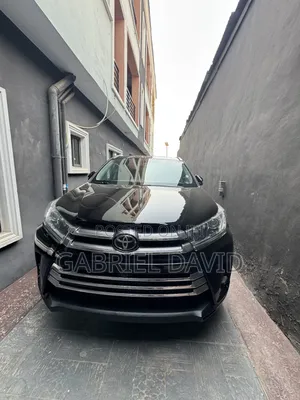 Toyota Highlander Limited Platinum 4x4 V6 (3.5L 6cyl 8A) 2017 Black