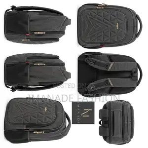 Kilopower Canvas Backpack – Charcoal Grey