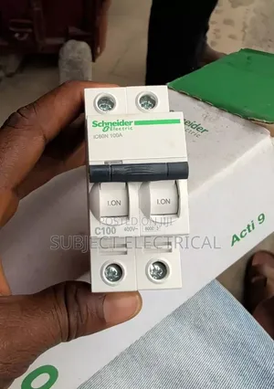 For a Schneider Electric 100a 2-Pole McB,