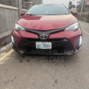 Toyota Corolla S Premium 4dr Sedan (1.8L 4cyl CVT) 2014 Red