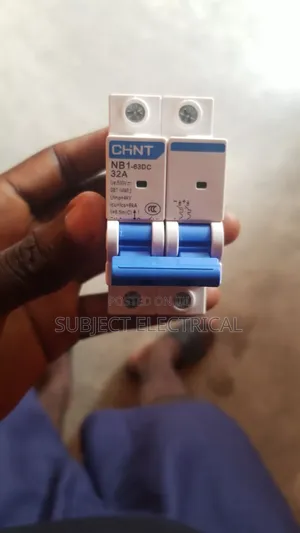 A Typical Chint 32a 2-Pole Dc MCB (Such as the Nb1-63dc Series)