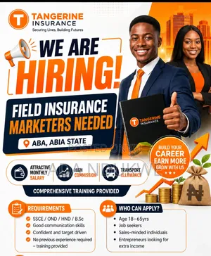 Job Vacancy Tangerine Insurance Marketers Needed Chat Me