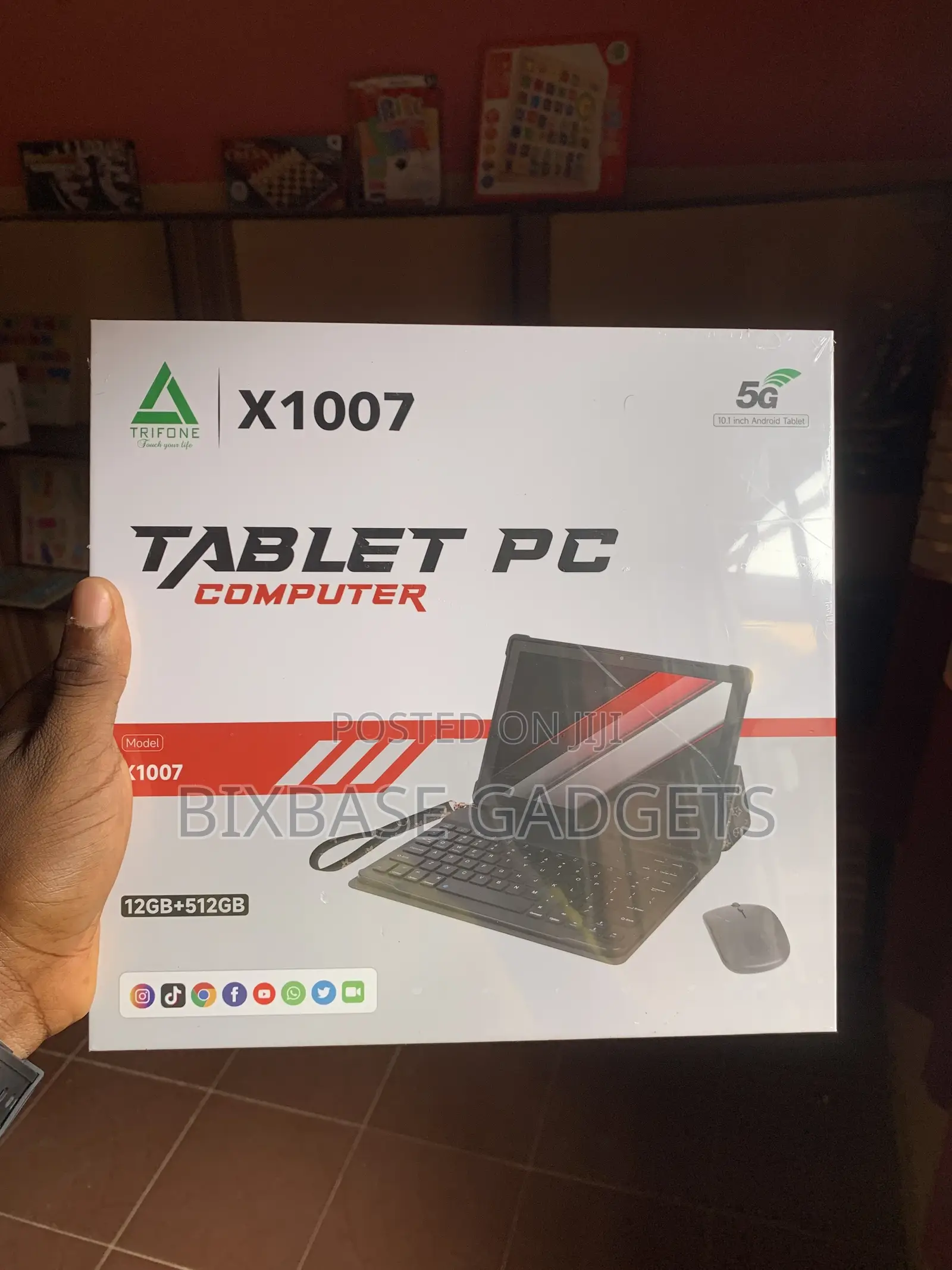 New Trifone TPad 17 512 GB Silver