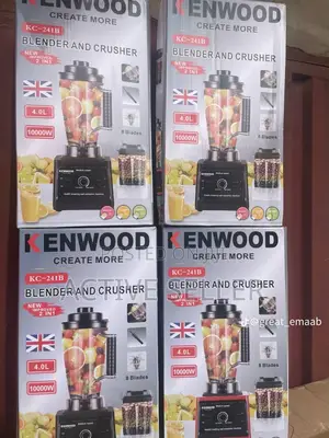 4 Liters Kenwood Commercial Blender Tested Positive