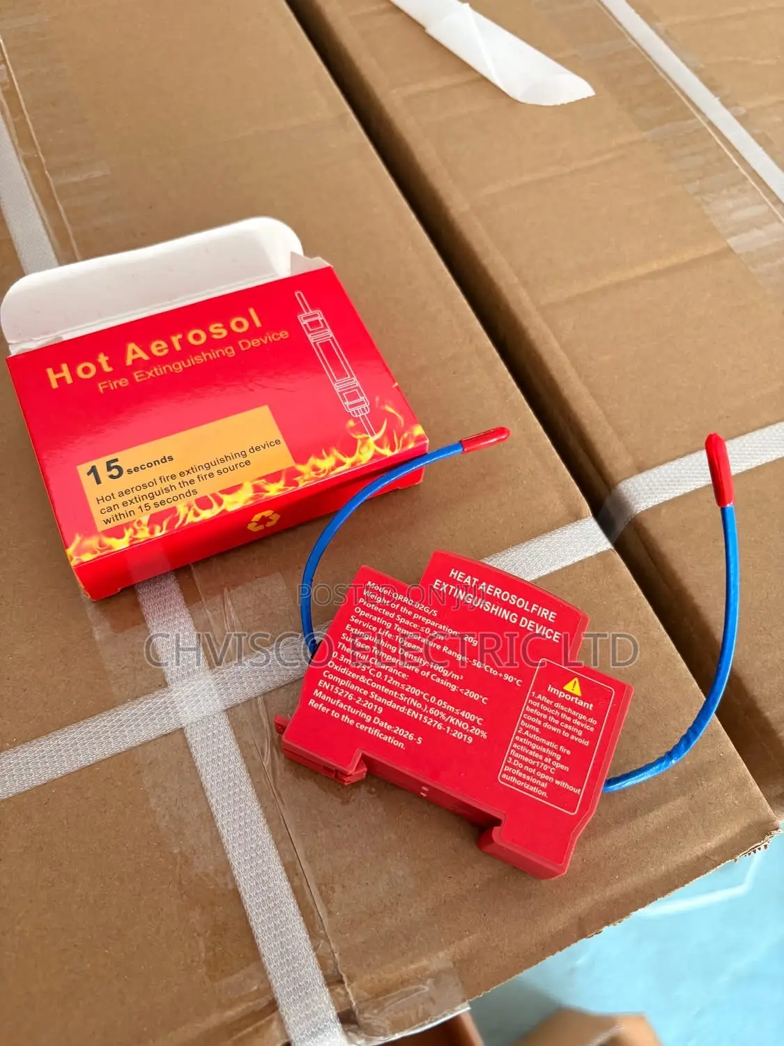 Automatic Fire Suppression Breaker