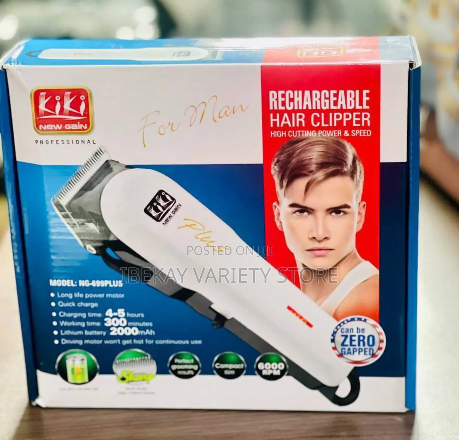 Kiki Rechargeable Clipper
