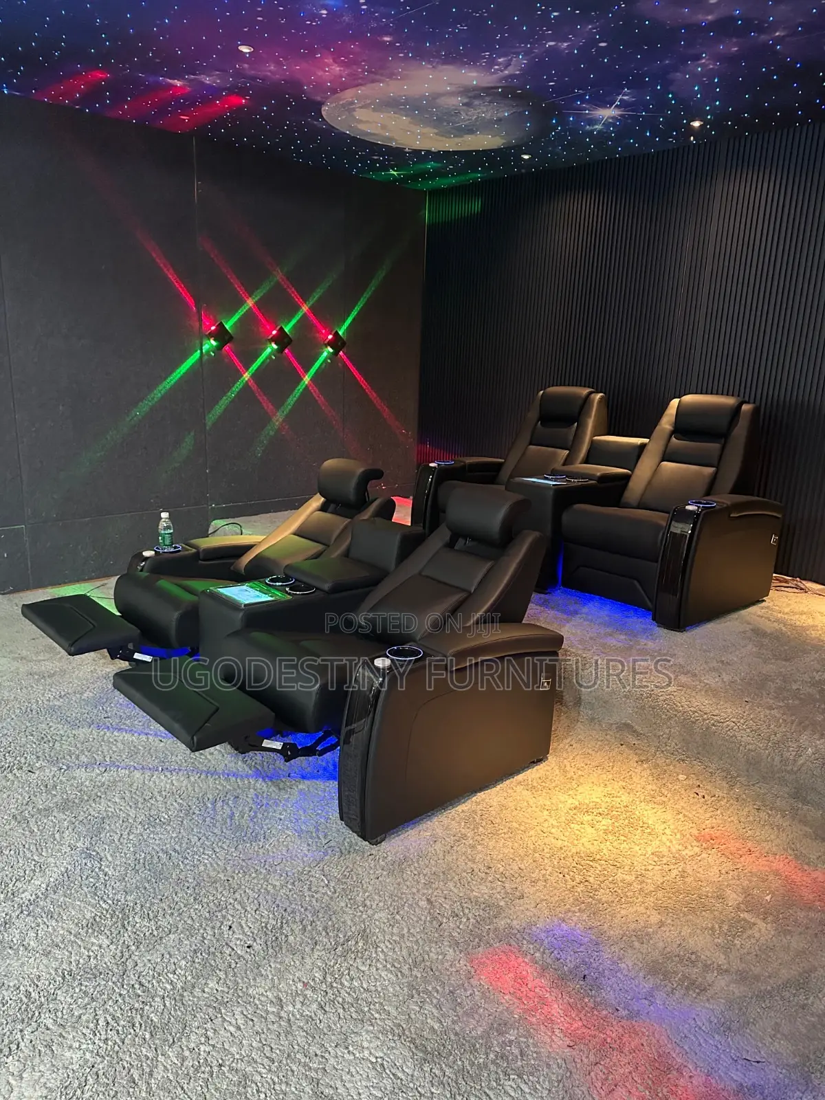 M G Master Loveseat Cinema Sofa