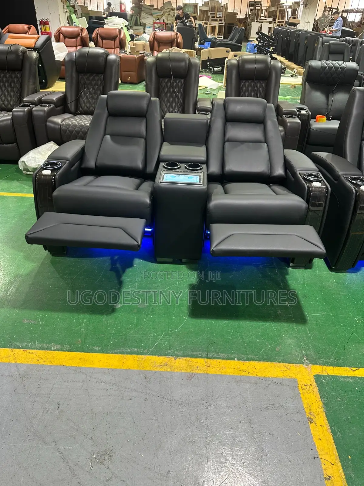 M G Master Loveseat Cinema Sofa