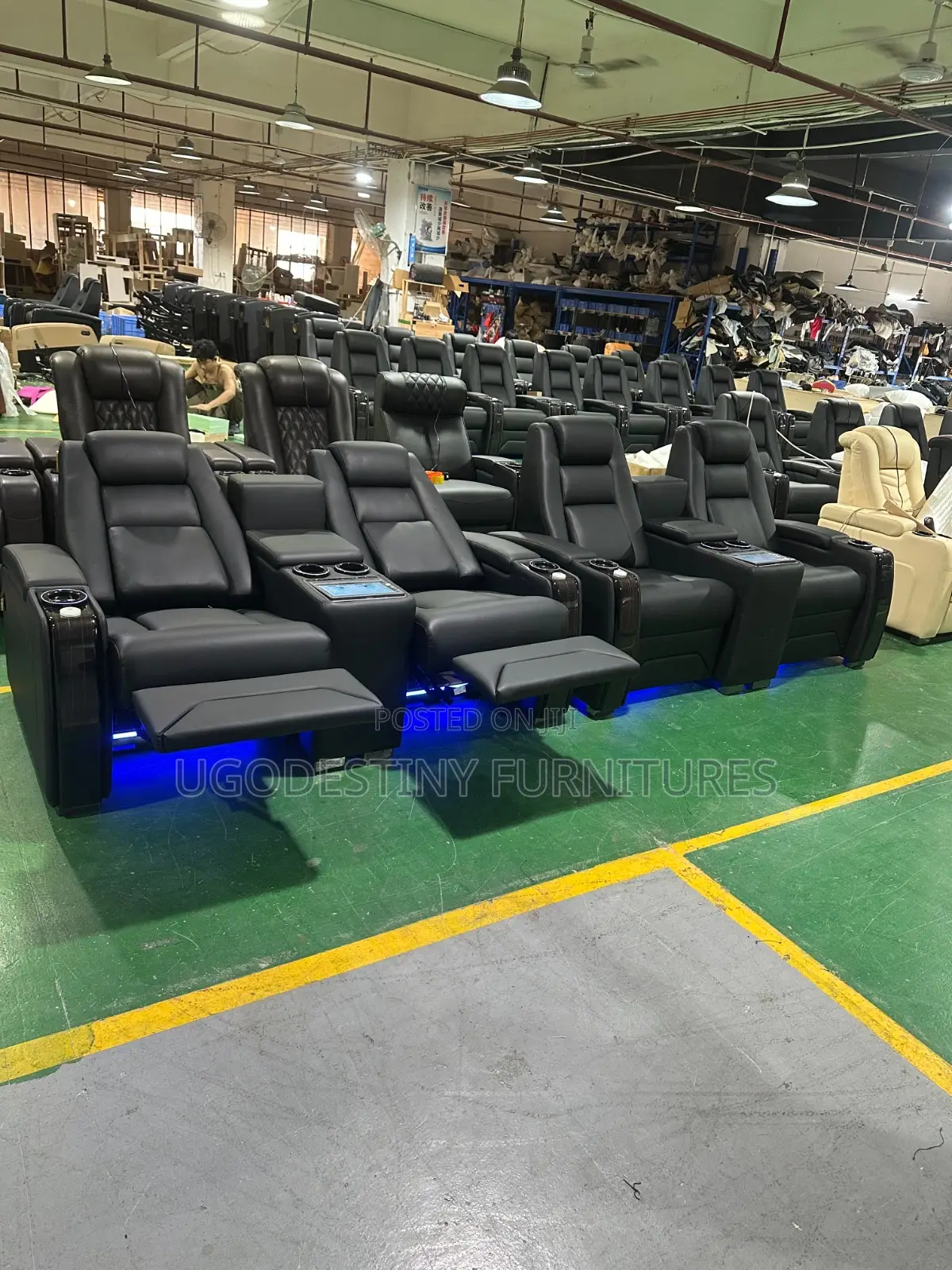 M G Master Loveseat Cinema Sofa