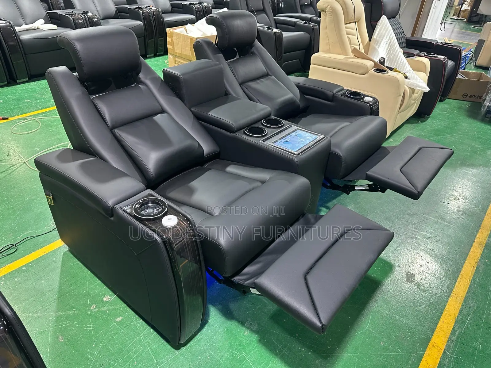 M G Master Loveseat Cinema Sofa