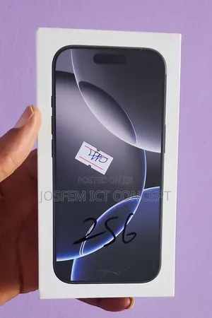 New Apple iPhone 16 Pro 256 GB Black