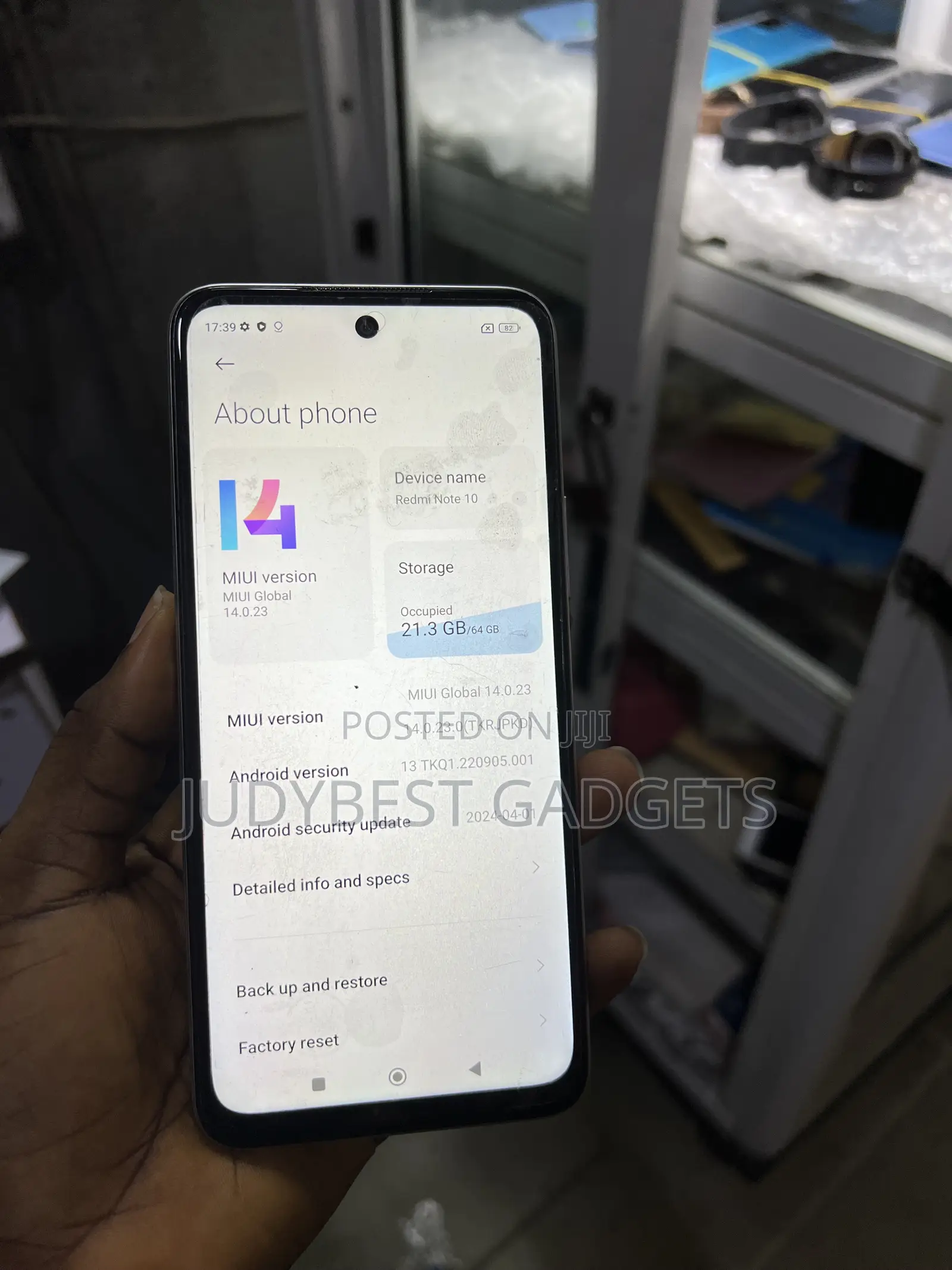 Xiaomi Redmi Note 10 64 GB Silver