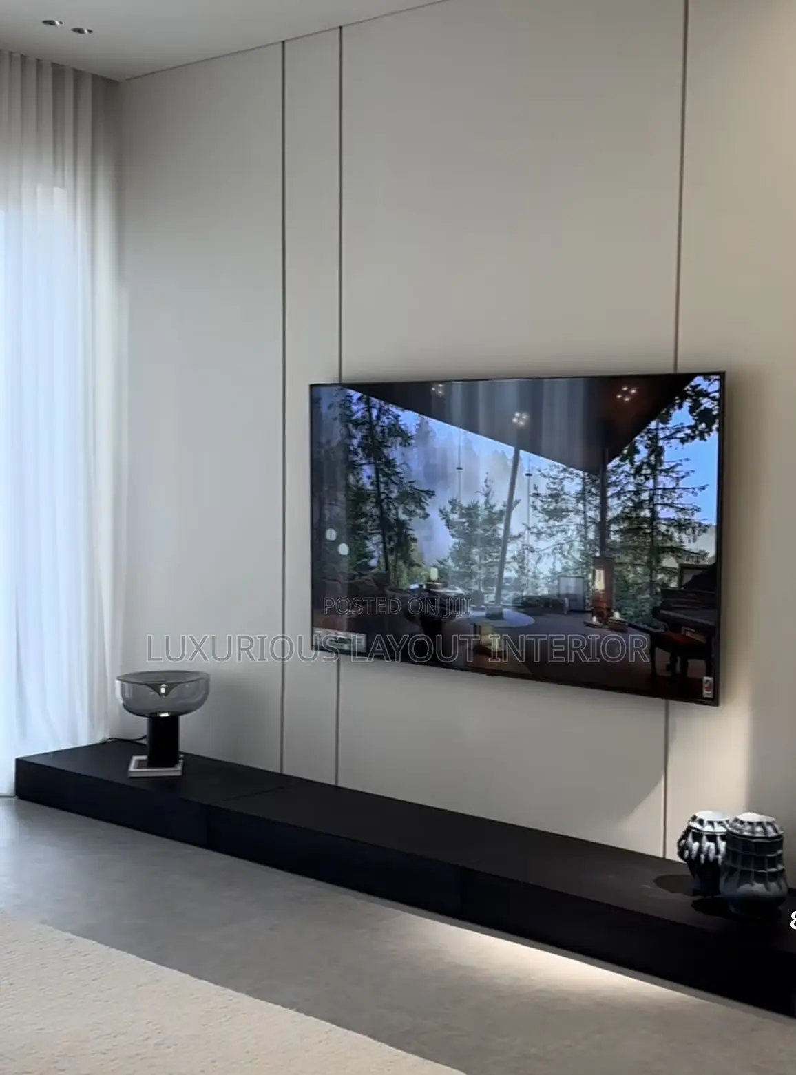 Modern Tv Console Interior Design