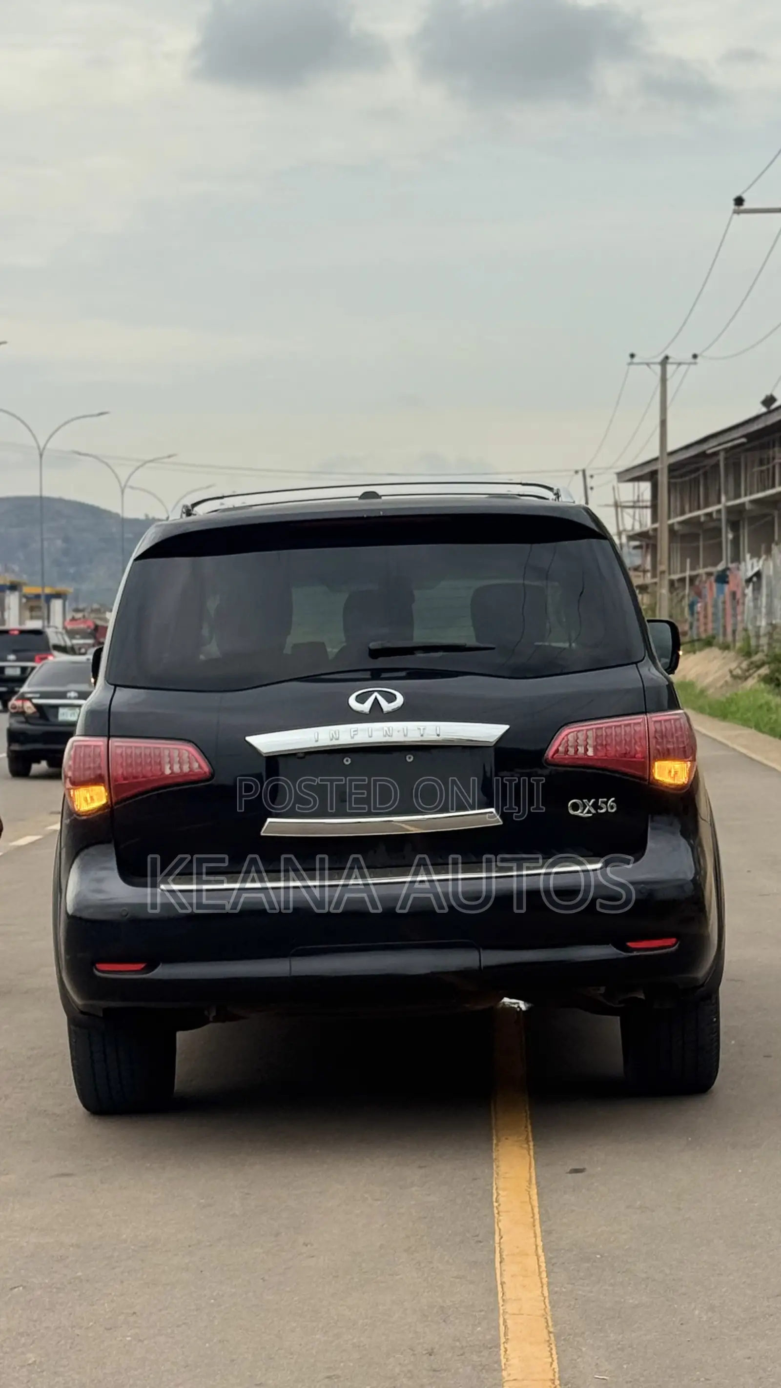 Infiniti QX56 2011 Black