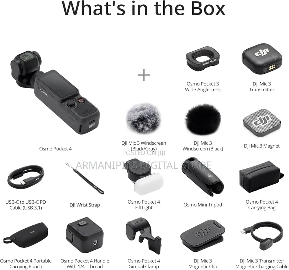 Dji Osmo Pocket 4 Creator Combo