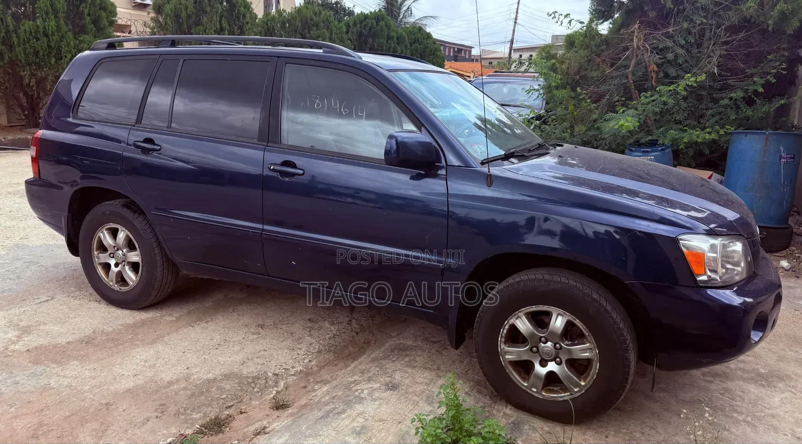 Toyota Highlander 2005 Blue