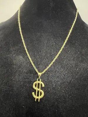 Italy 750 Tested 18karat Gold Necklace Links With Dolla