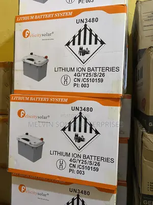 1.28kwh 12.8v Felicity Solar Lithium Ion Phosphate Batteries Available