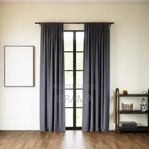Ready-Made Cotton Window Curtains _6 Yards, 100% Cotton Curtains.