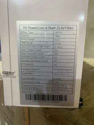 4.5kwh Bliselife Solar Lithium Ion Phosphate Battery Available Now