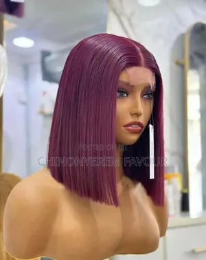 Bone Straight Short Hair