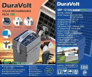 Solar Rechargeable Pack