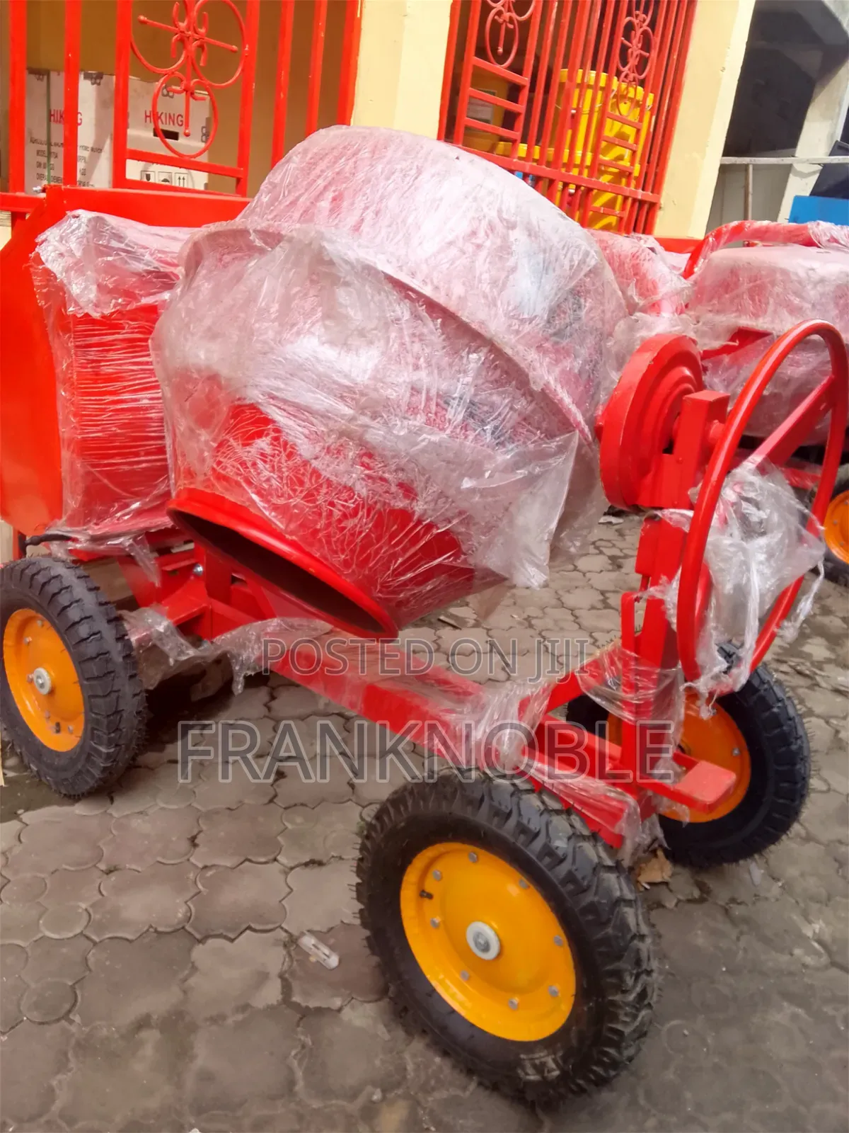Towable Concrete Mixer