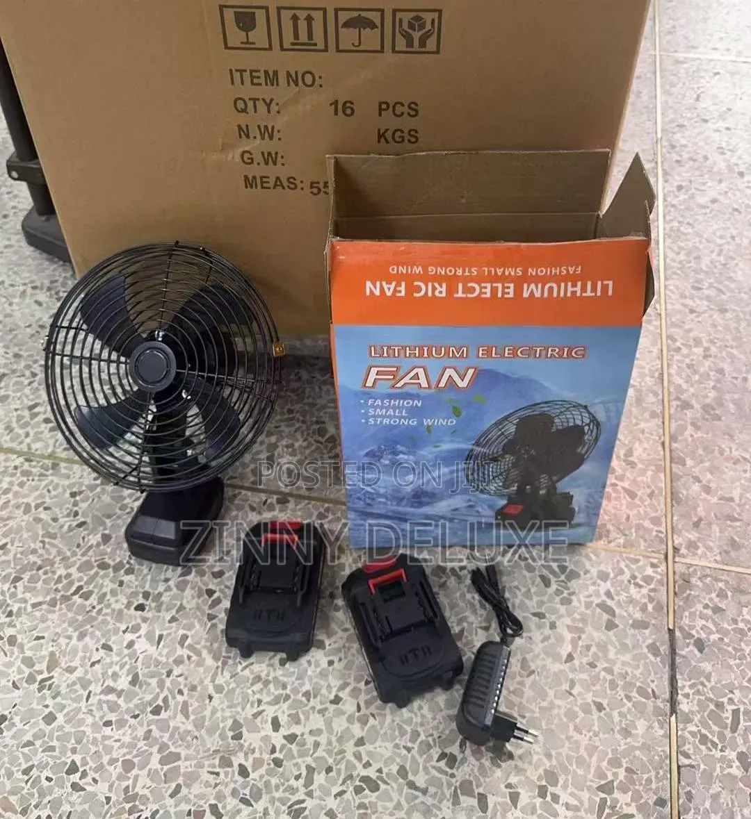 Rechargeable Fan