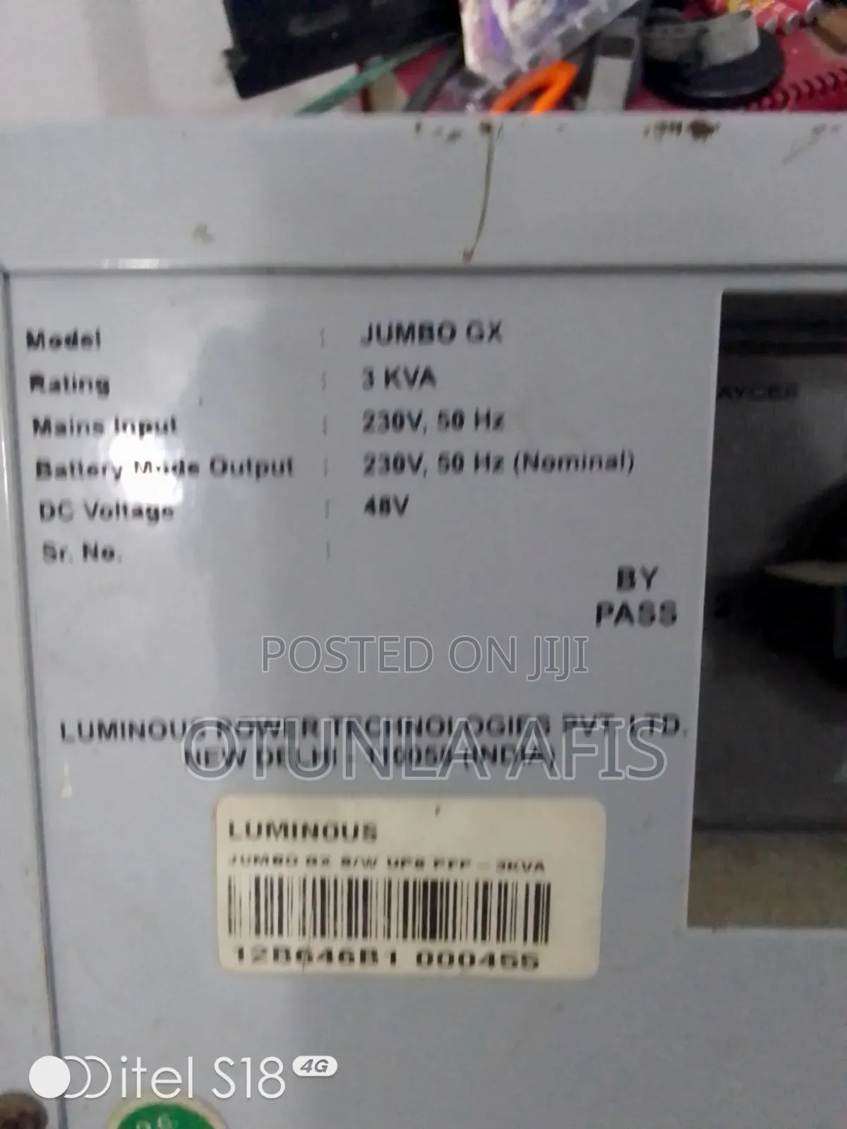 Luminous 3kva Inverter + Controller