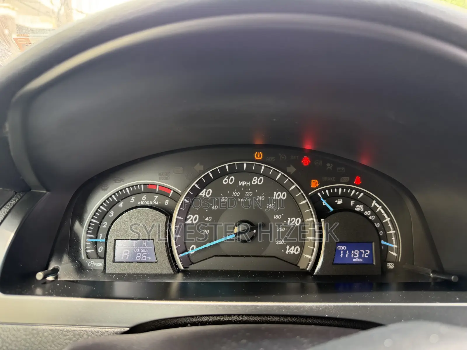 Toyota Camry 2015 Blue