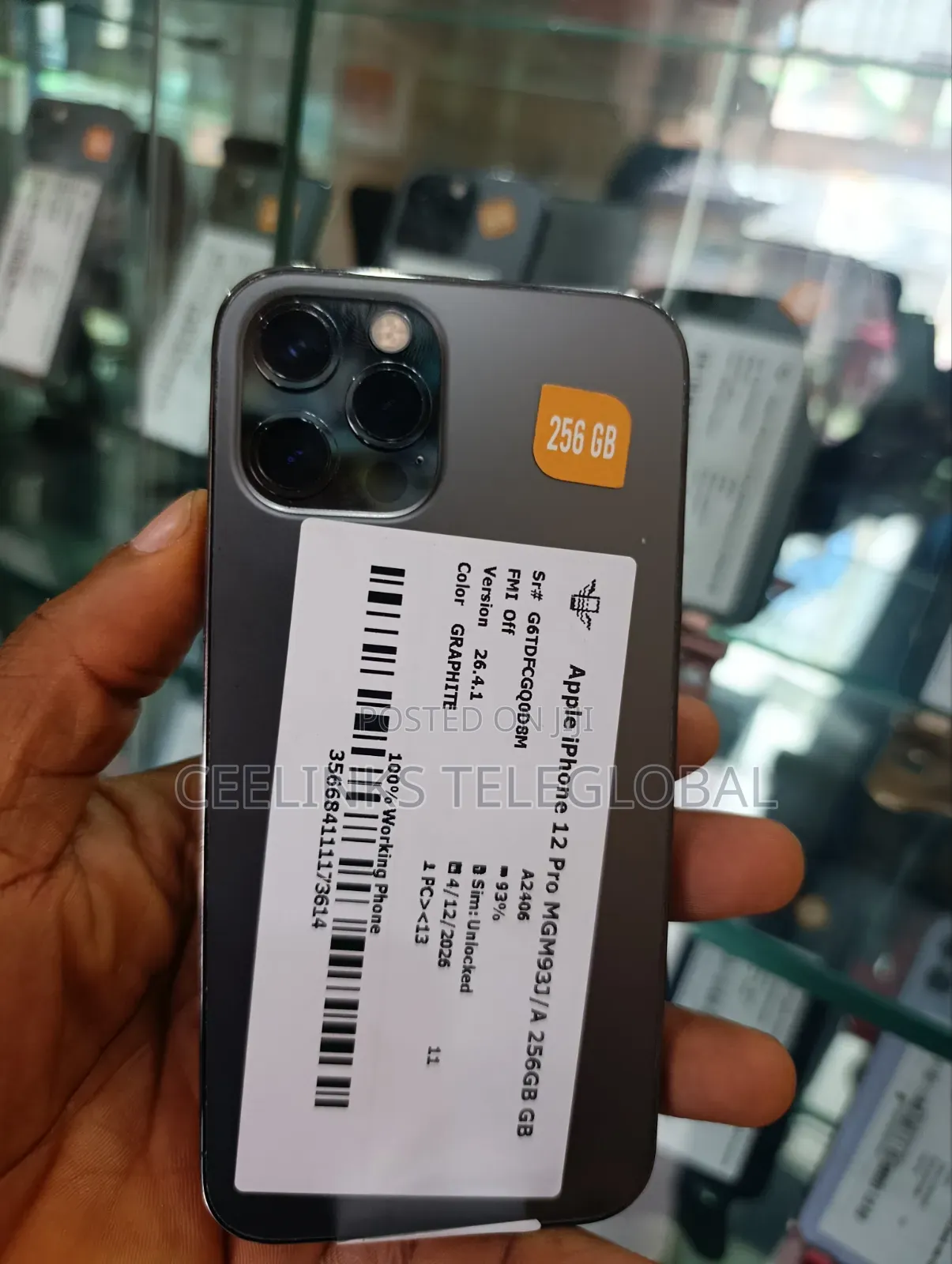 Apple iPhone 12 Pro 128 GB Black