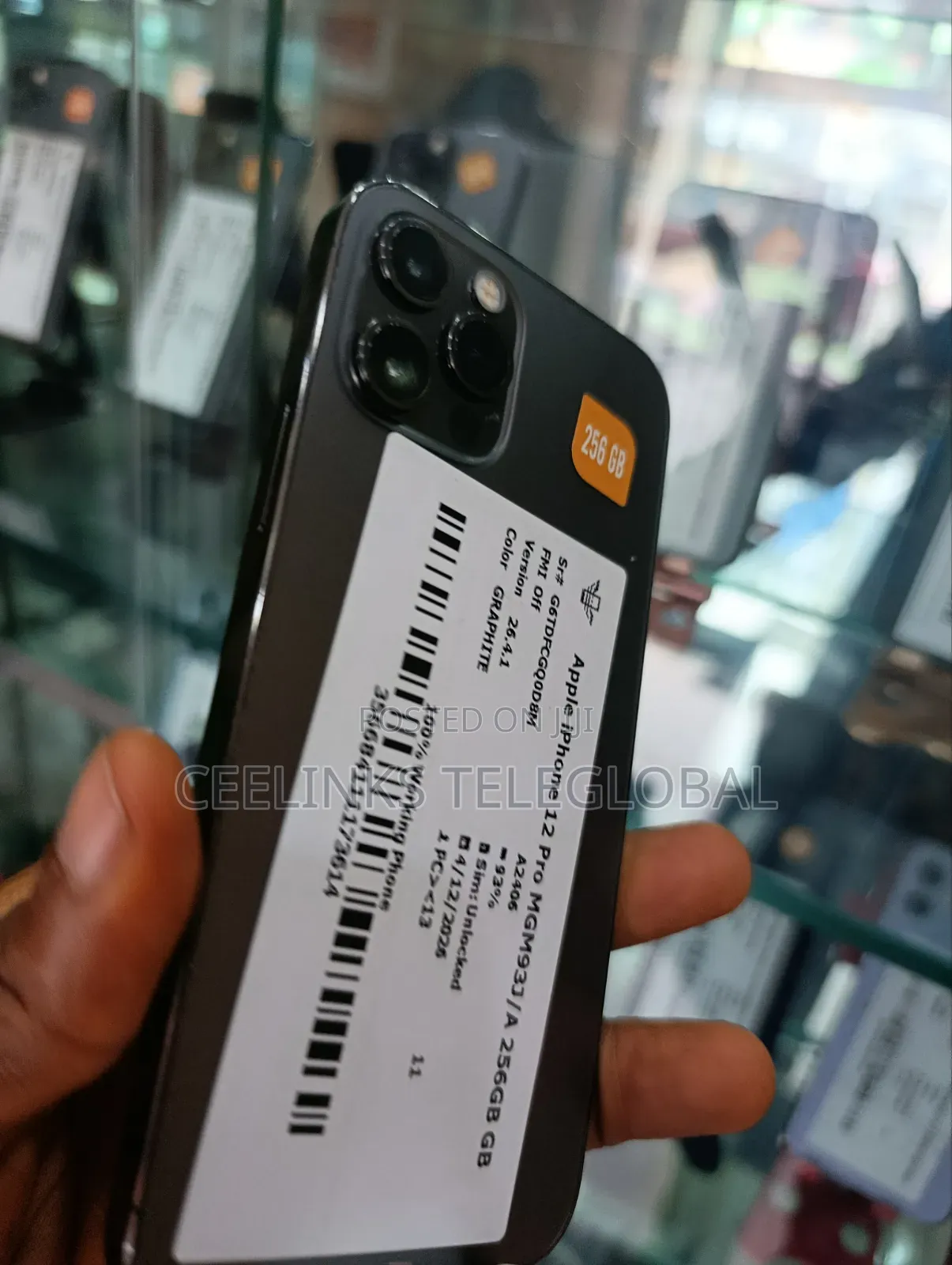 Apple iPhone 12 Pro 128 GB Black