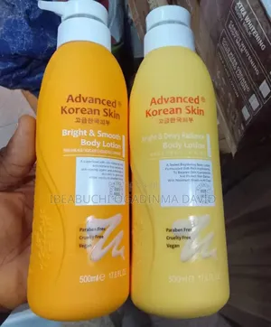 Advanced Korean Skin Bright Dewy Radiance Body Lotion.