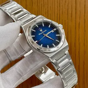 Maserati Quality Luxury Men Chain Strap Wristwatch