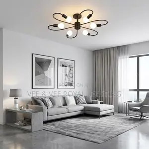 Cosmic Ribbon Multi-Arm Lamp - For Bedroom, Living Room, Dining, Hotel