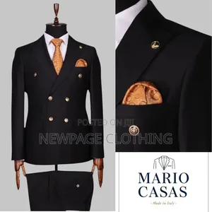 Luxury Turkish Db Suit + Free Tie, Cufflinks, or Socks