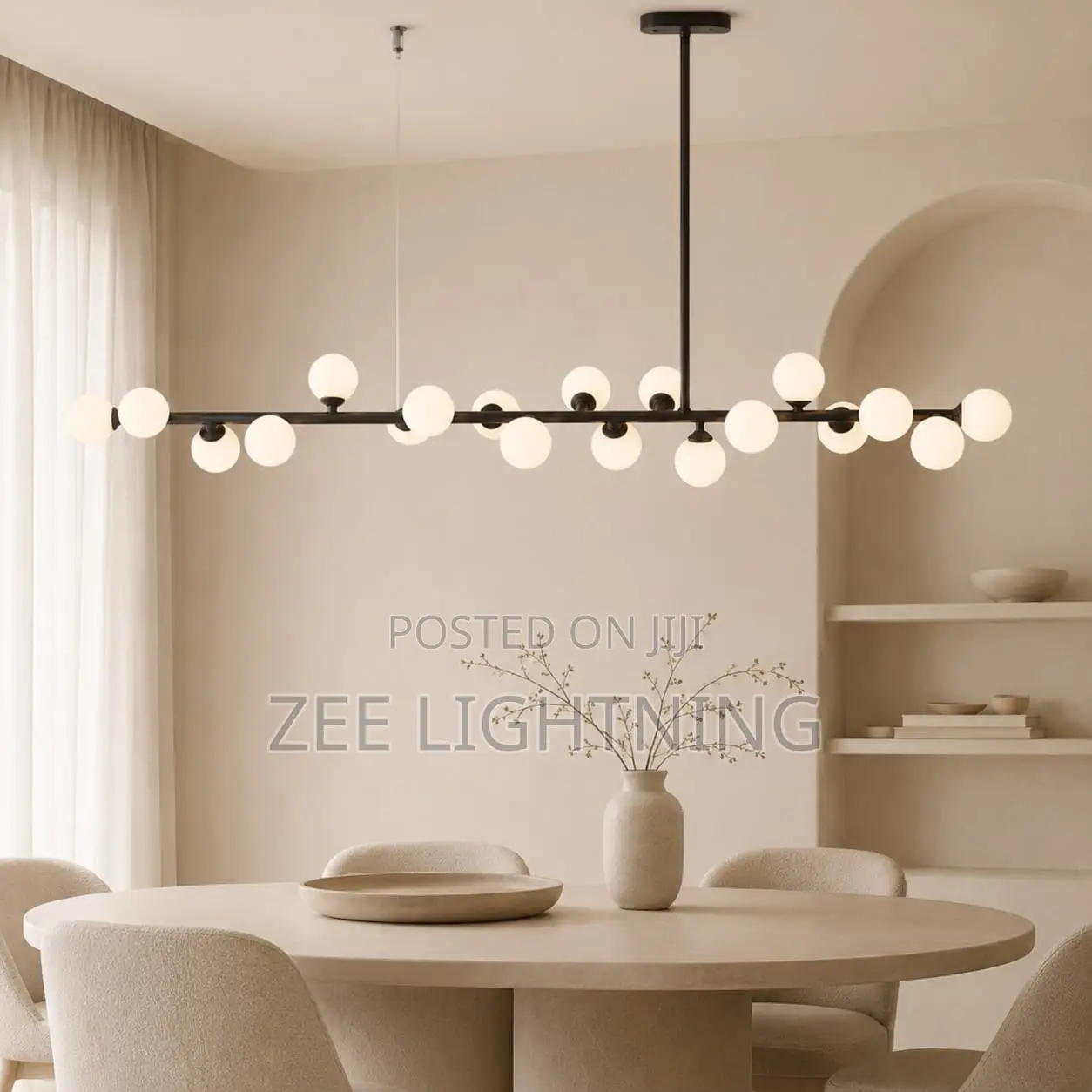 By 19 Hands Led Chandelier (Size 1500mm)