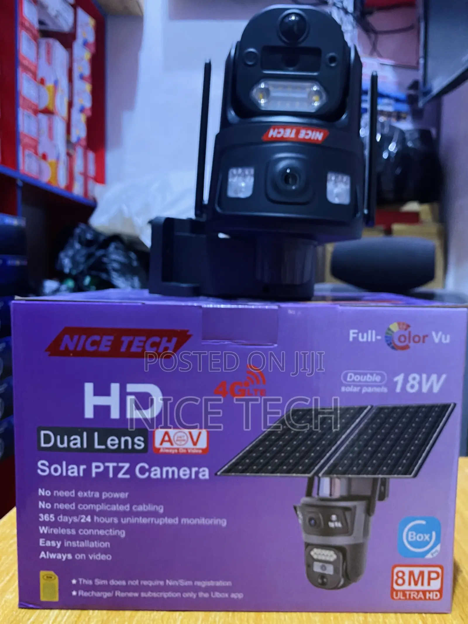 Sd650 Ubox Solar Camera