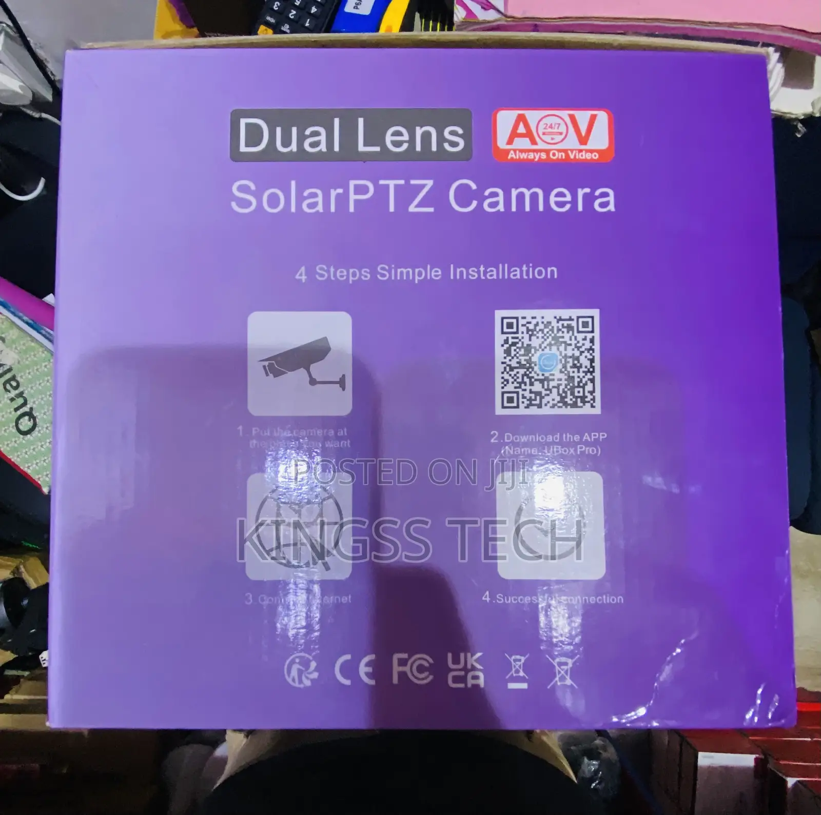 Sd650 Ubox Double Solar Camera