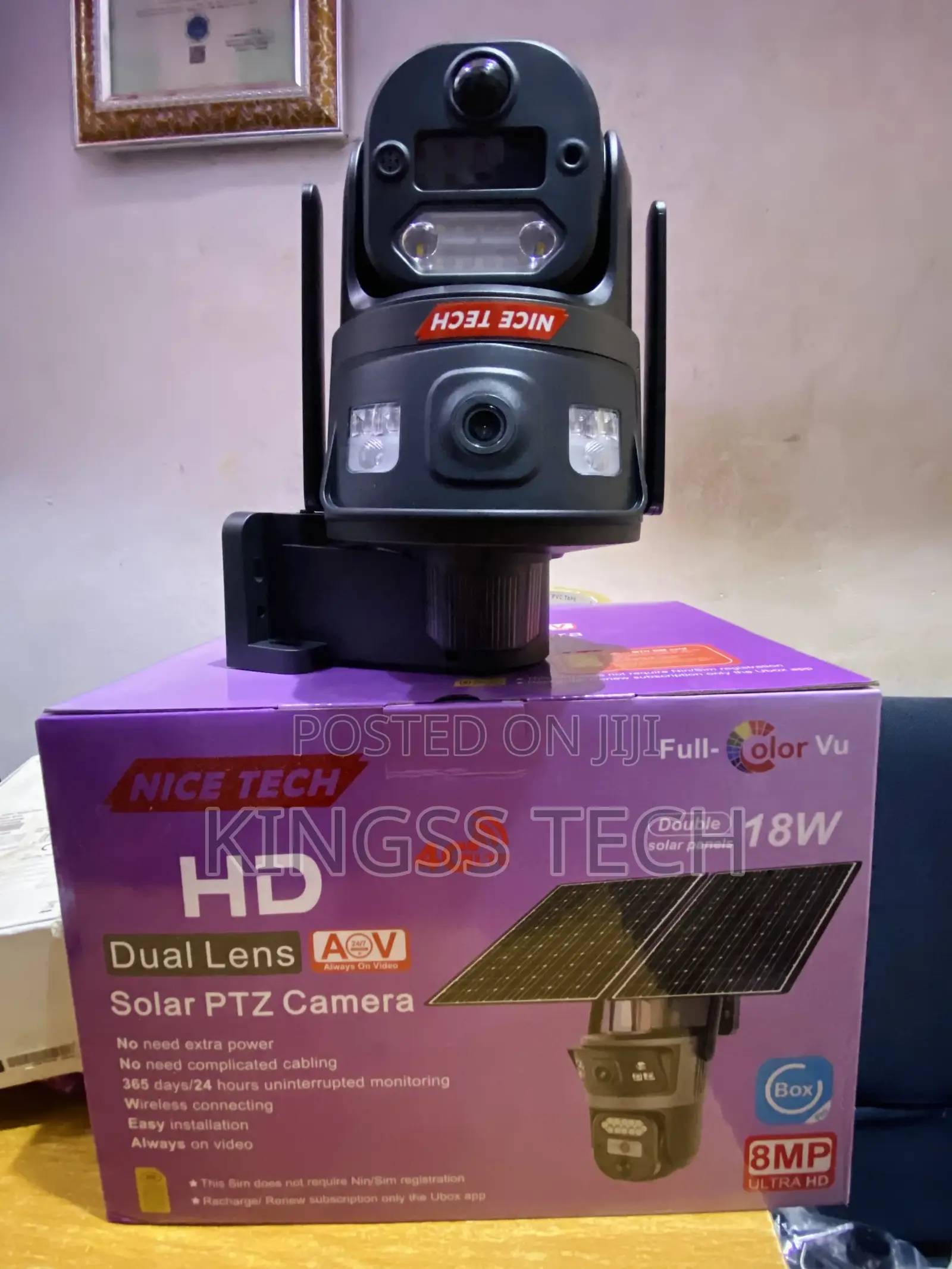 Sd650 Ubox Double Solar Camera